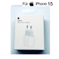 Preview: Apple iPhone 15 Plus 35W MHJJ83ZM/A Ladegerät USB‑C Power Adapter